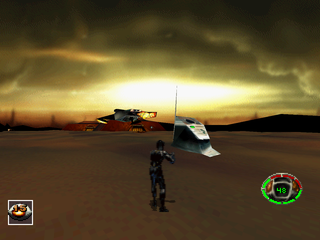 MDK (PlayStation) screenshot: Ship