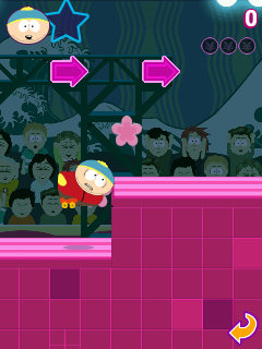 South Park: Mega Millionaire (J2ME) screenshot: Jumping