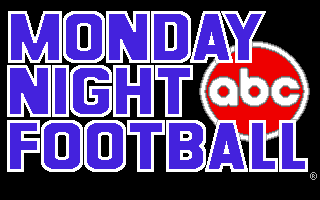 ABC Monday Night Football (Amiga) screenshot: Monday Night Football