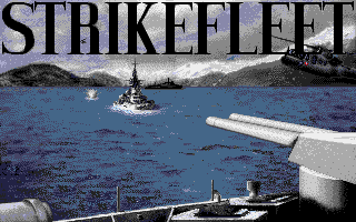 Strike Fleet (Amiga) screenshot: Title screen