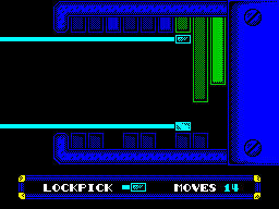 Safecracker (ZX Spectrum) screenshot: Almost there