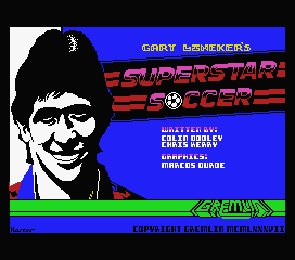 SuperStar Soccer (MSX) screenshot: Loading screen