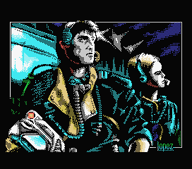 Comando Tracer (MSX) screenshot: Loading screen
