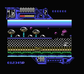 Comando Tracer (MSX) screenshot: Starting Alfard