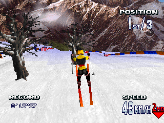 Snow Break (PlayStation) screenshot: Hurray.