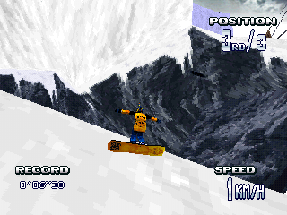 Snow Break (PlayStation) screenshot: Noooooo.