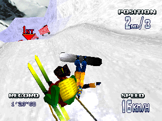 Snow Break (PlayStation) screenshot: The other creatures are very close.