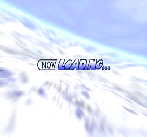 Snow Break (PlayStation) screenshot: Now loading... very slow.