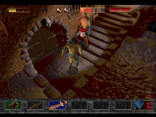 Screenshot of Time Commando (PlayStation, 1996) - MobyGames