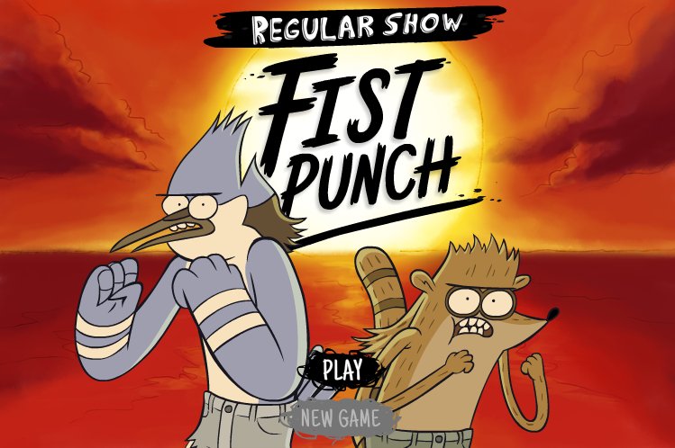 Regular Show - FIST PUNCH (Mordecai's Turn) - Cartoon Network