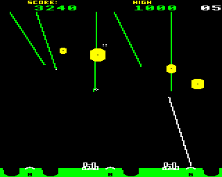 Missile Base (BBC Micro) screenshot: Level 5