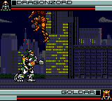 Mighty Morphin Power Rangers (Game Gear) screenshot: One-on-one mode