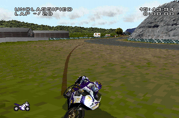 Sports Superbike 2 (PlayStation) screenshot: Track: Borders.