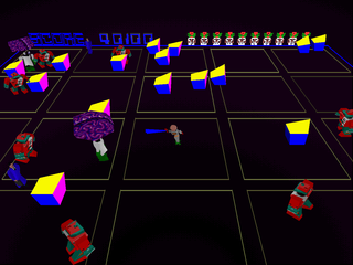 Screenshot of Robotron X (PlayStation, 1996) - MobyGames