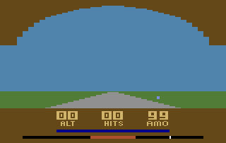 Air Raiders (Atari 2600) screenshot: First Screen