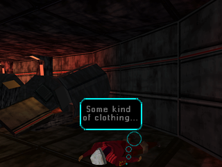 Sentient (PlayStation) screenshot: Corpse