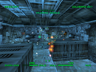 Forsaken (PlayStation) screenshot: Underwater section