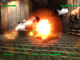 Forsaken (PlayStation) screenshot: Sentry gun