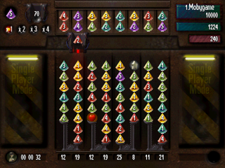 Marble Master (PlayStation) screenshot: Gems graphics set