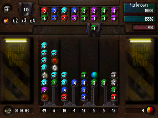 Marble Master (PlayStation) screenshot: Joker tile