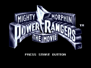 Screenshot of Mighty Morphin Power Rangers: The Movie (Genesis, 1995 ...