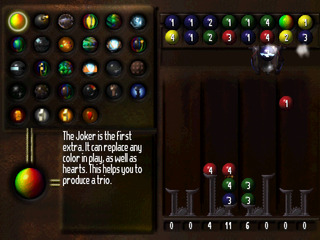 Marble Master (PlayStation) screenshot: Information