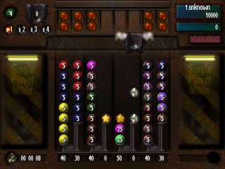 Screenshot of Marble Master (PlayStation, 1997) - MobyGames