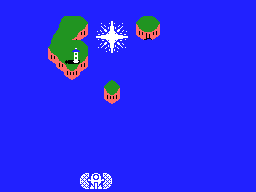TwinBee (MSX) screenshot: The boss is defeated