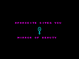 Marbles of Wisdom (ZX Spectrum) screenshot: Mirror of Beauty