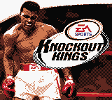 Knockout Kings (Game Boy Color) screenshot: Title Screen