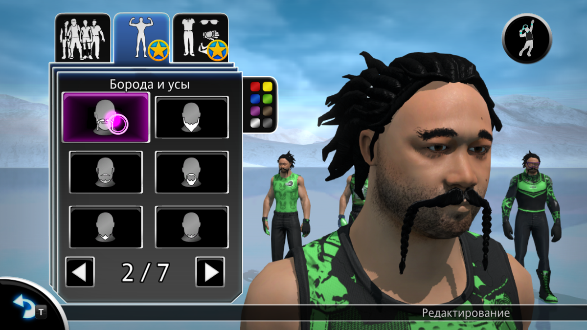 Sports Champions 2 (PlayStation 3) screenshot: Customizing my character