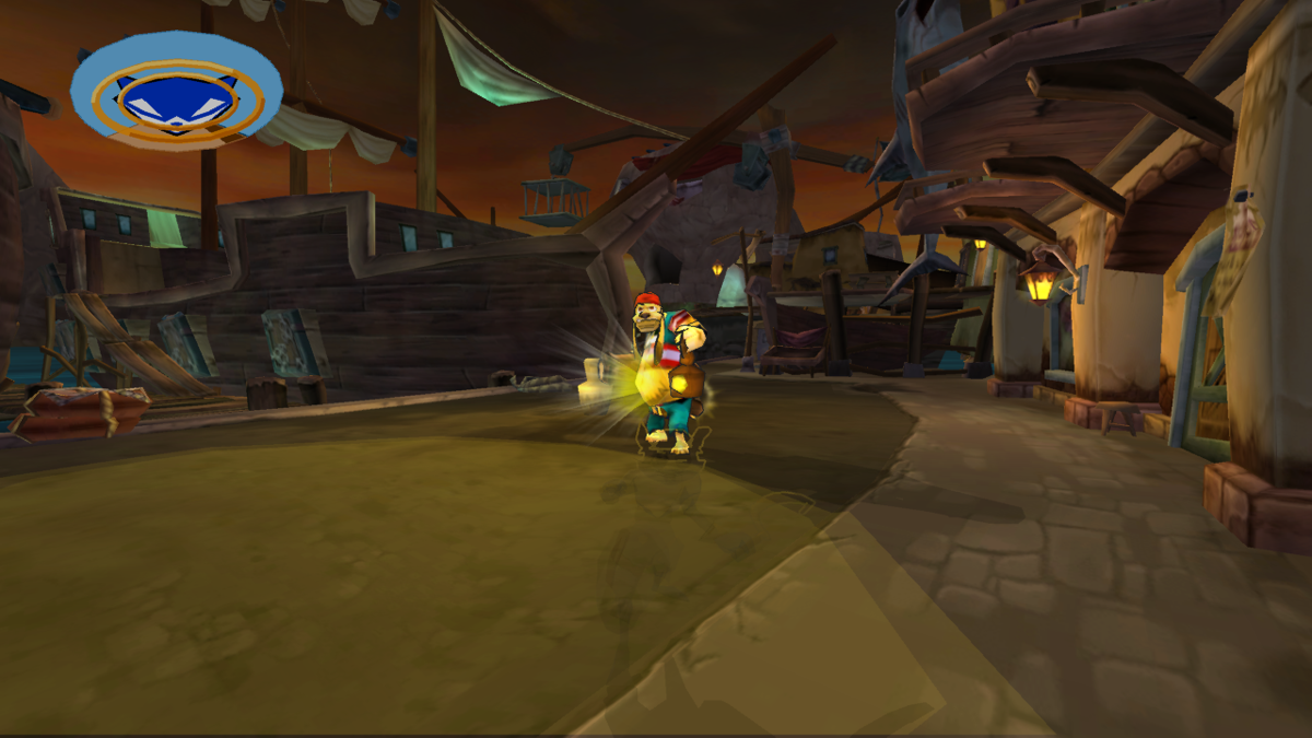 Sly 3: Honor Among Thieves (PlayStation 3) screenshot: With an upgrade Sly can turn invisible for a short time
