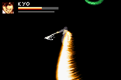 Samurai Deeper Kyo (Game Boy Advance) screenshot: My magic.