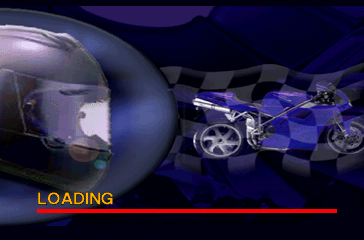 Sports Superbike 2 (PlayStation) screenshot: Loading screen.