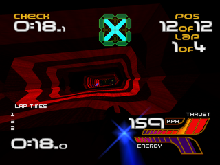 Screenshot of WipEout XL (PlayStation, 1996) - MobyGames