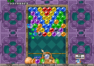 Screenshot Of Bust-A-Move (Arcade, 1994) - MobyGames