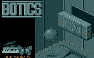 Botics (Amiga) screenshot: Loading screen