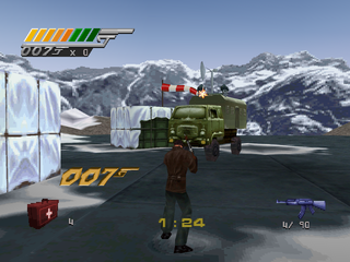 007: Tomorrow Never Dies (PlayStation) screenshot: Extra life