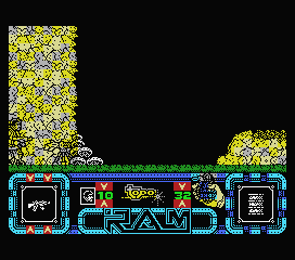 R.A.M. (MSX) screenshot: Starting out
