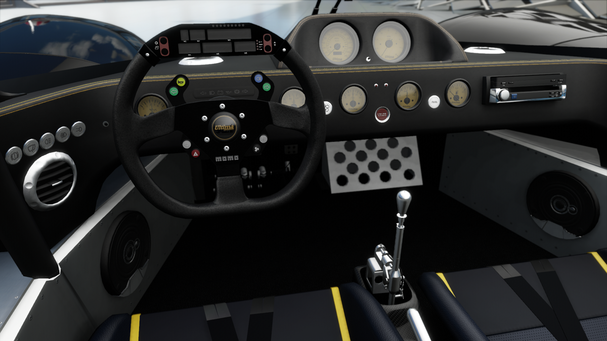 Forza Horizon 3: VIP (Xbox One) screenshot: 2015 Ultima Evolution Coupe 1020 interior