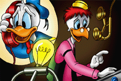 Disney's Donald Duck Adv@nce!*# (Game Boy Advance) screenshot: Gyro.