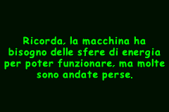 Disney's Donald Duck Adv@nce!*# (Game Boy Advance) screenshot: More story (in Italian).