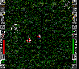 Strike Gunner S.T.G. (SNES) screenshot: A powerup