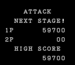 Strike Gunner S.T.G. (SNES) screenshot: The current score