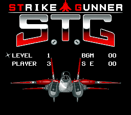 Strike Gunner S.T.G. (SNES) screenshot: Options