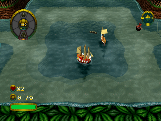 Screenshot of Shipwreckers! (PlayStation, 1997) - MobyGames