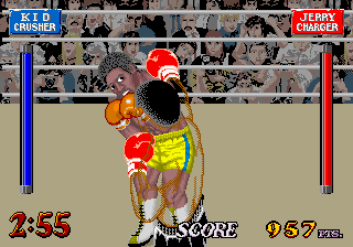 Heavyweight Champ (Arcade) screenshot: Punching