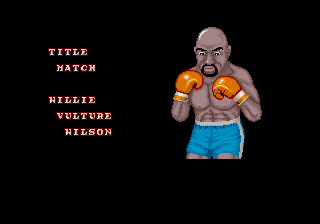 Heavyweight Champ (Arcade) screenshot: Vulture, the champion