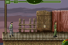 Tom Clancy's Splinter Cell: Pandora Tomorrow (Game Boy Advance) screenshot: Now we'll see if the training has paid off.