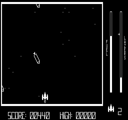 Astro Attacker (Exidy Sorcerer) screenshot: Third wave